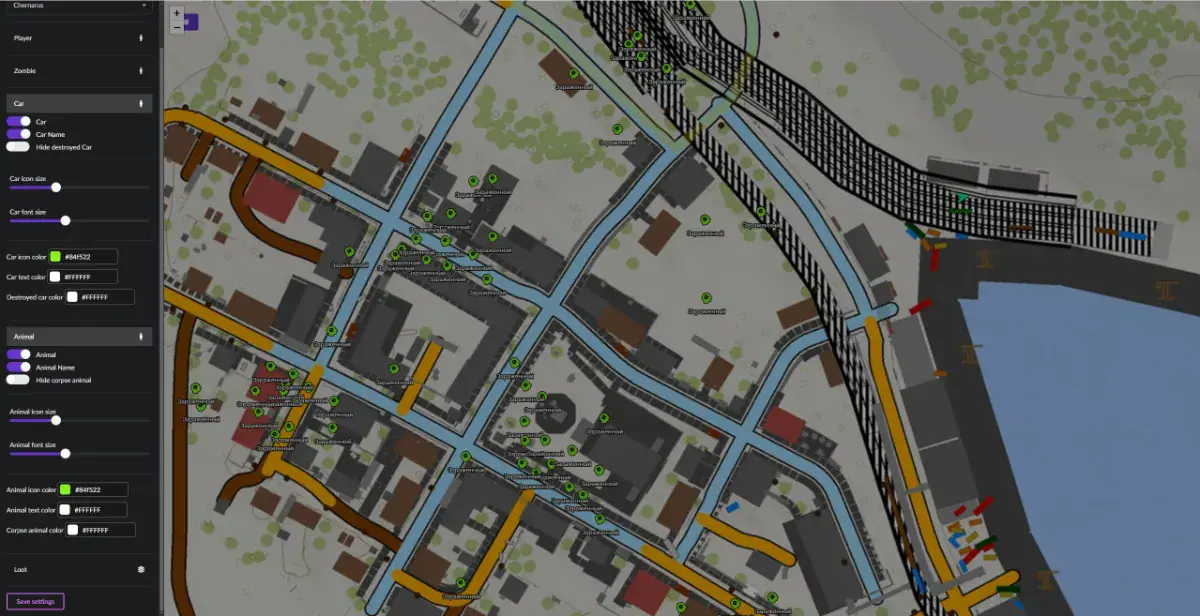 715 Team Web Radar — DayZ screenshot 1